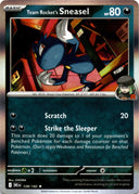 Pokemon Team Rocket's Sneasel 128/182 Destined Rivals Holo NM