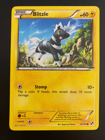 Pokemon Blitzle 41/114 Black White Base Non Holo VLP-NM