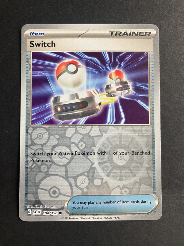 Pokemon Switch 194/198 Scarlet Violet Base Reverse Holo NM