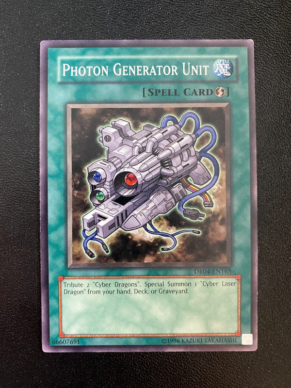 Yugioh Photon Generator Unit DR04-EN165 Common Unlimited Edition LP