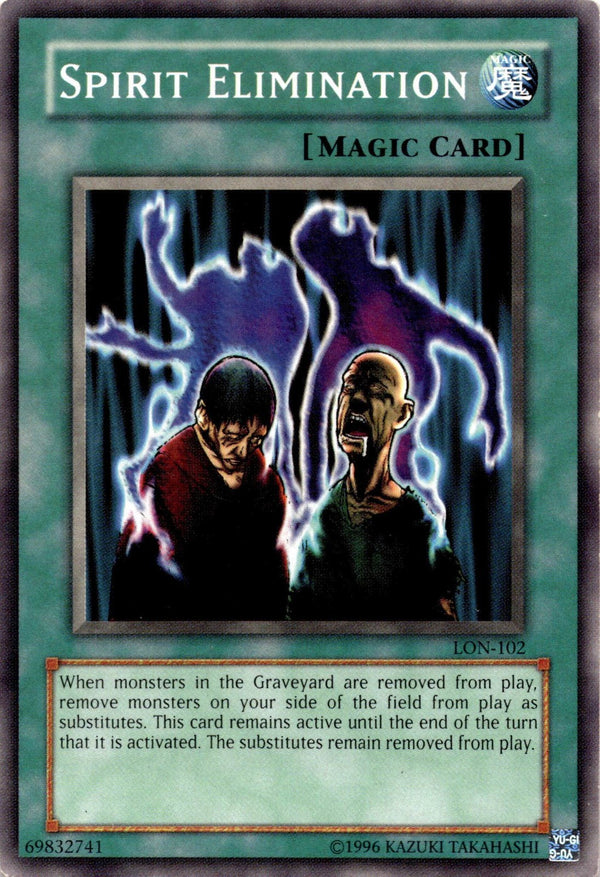 Yugioh Spirit Elimination LON-102 Common Unlimited Edition HP/MP
