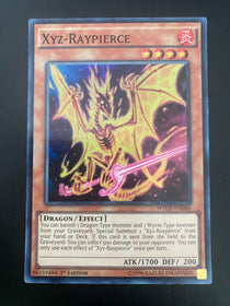 Yugioh XYZ-Raypierce WSUP-EN046 Super Rare 1st Edition LP