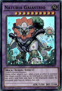 Yugioh Naturia Gaiastrio WSUP-EN033 Super Rare 1st Edition VLP/NM
