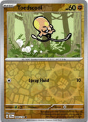 Pokemon Toedscool 088/159 Journey Together Reverse Holo NM