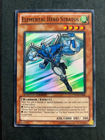 Yugioh Elemental Hero Stratos CT07-EN006 Super Rare Limited Edition MP/LP