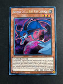 Yugioh Advanced Crystal Beast Ruby Carbuncle BLCR-EN010 Secret Rare 1st VLP/NM