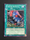 Yugioh Limiter Removal SD10-EN025 Common 1st Edition VLP/NM