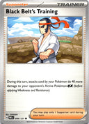 Pokemon Black Belt's Training 099/131 Prismatic Evolutions Non Holo NM