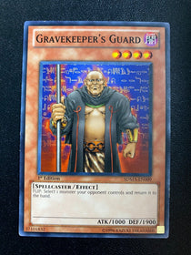 Yugioh Gravekeeper's Guard SDMA-EN009 Common 1st Edition LP