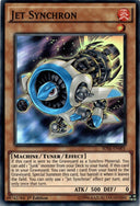 Yugioh Jet Synchron SDSE-EN001 Super Rare 1st Edition MP (INDENTS)