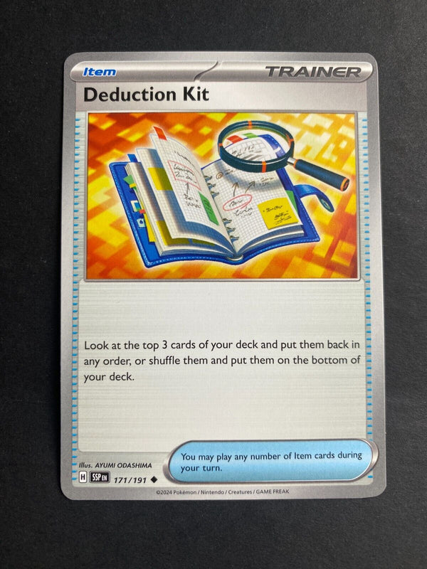 Pokemon Deduction Kit 171/191 Suring Sparks Non Holo NM