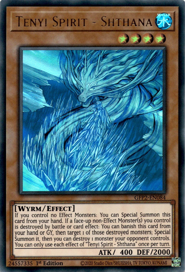 Yugioh Tenyi Spirit - Shthana GFP2-EN084 Ultra Rare 1st Edition NM