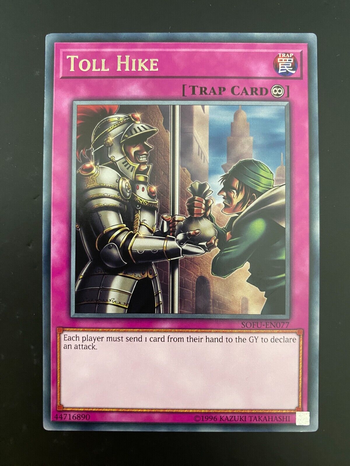 Yugioh Toll Hike SOFU-EN077 Rare 1st Edition NM