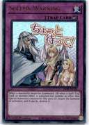 Yugioh Solemn Warning RA05-EN126 Ultra Rare 1st Edition NM