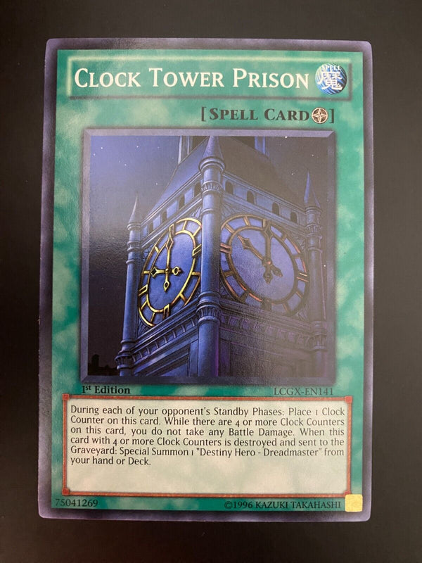 Yugioh Clock Tower Prison LCGX-EN141 Common 1st Edition NM/MINT