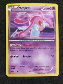 Pokemon Mesprit 37/101 Plasma Blast Holo NM