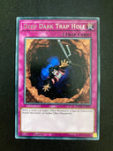 Yugioh Deep Dark Trap Hole MAZE-EN067 Rare 1st Edition VLP/NM