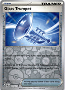 Pokemon Glass Trumpet 110/131 Prismatic Evolutions Reverse Holo NM