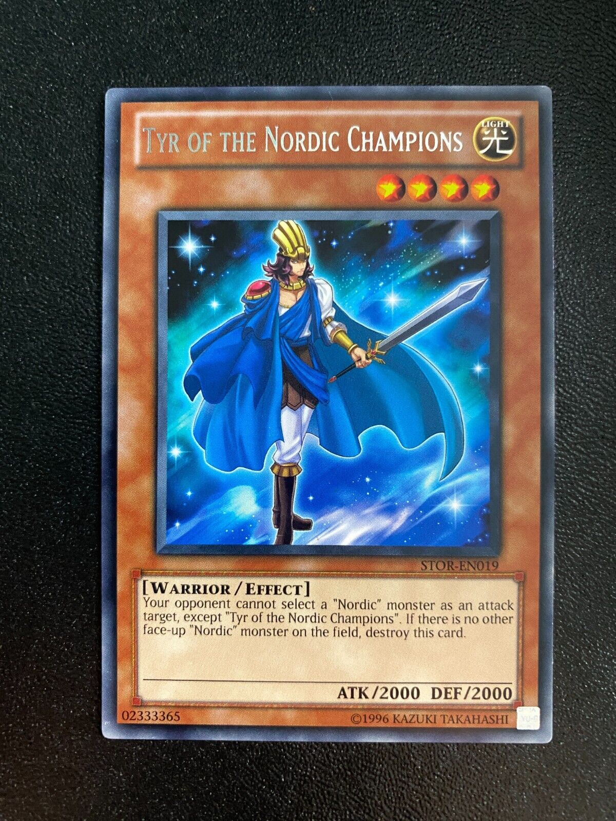 Yugioh Tyr of the Nordic Champions STOR-EN019 Rare Unlimited Edition LP