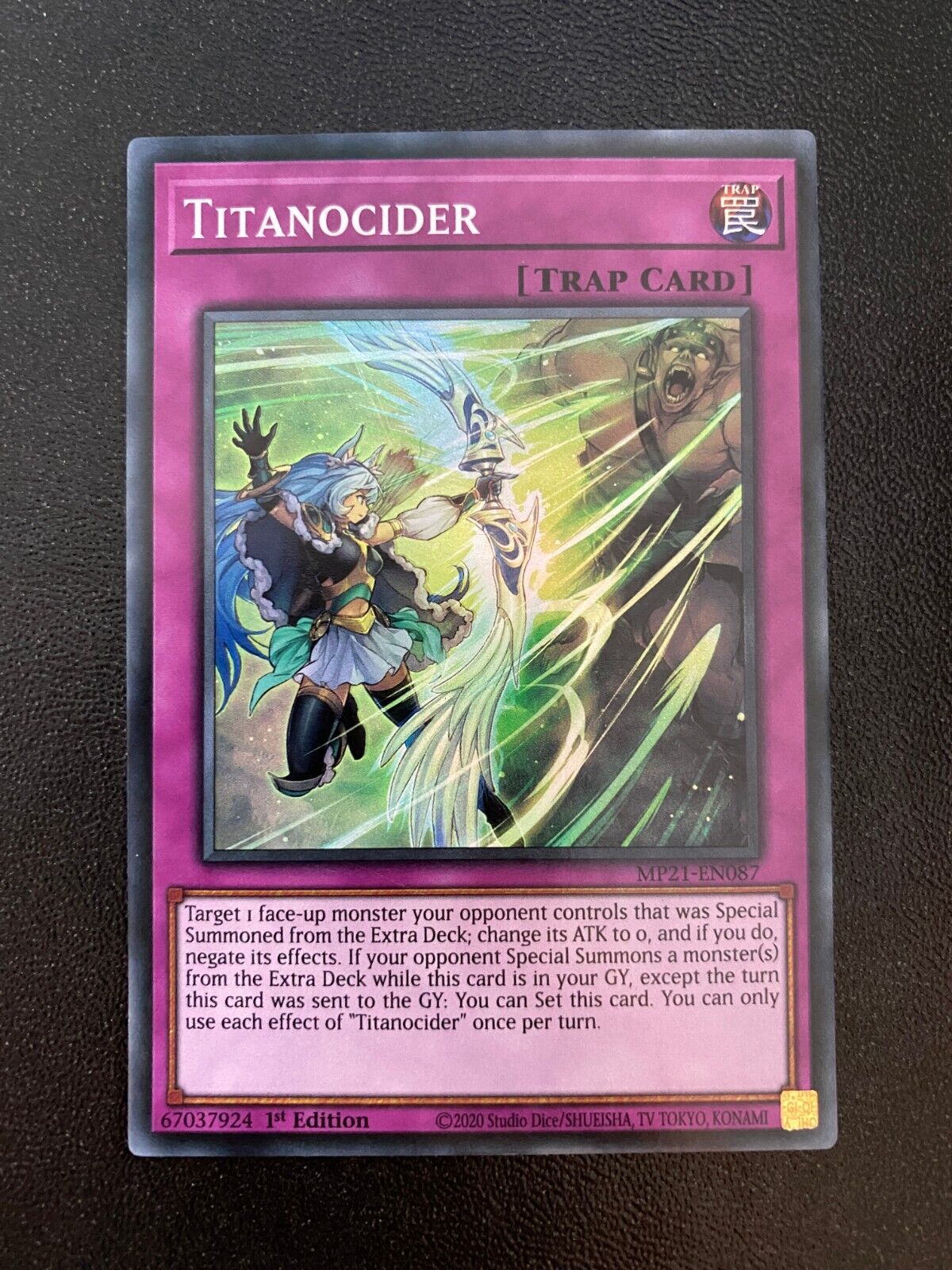 Yugioh Titanocider MP21-EN087 Super Rare 1st Edition VLP/NM