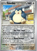 Pokemon Snorlax 136/167 Twilight Masquerade Reverse Holo NM