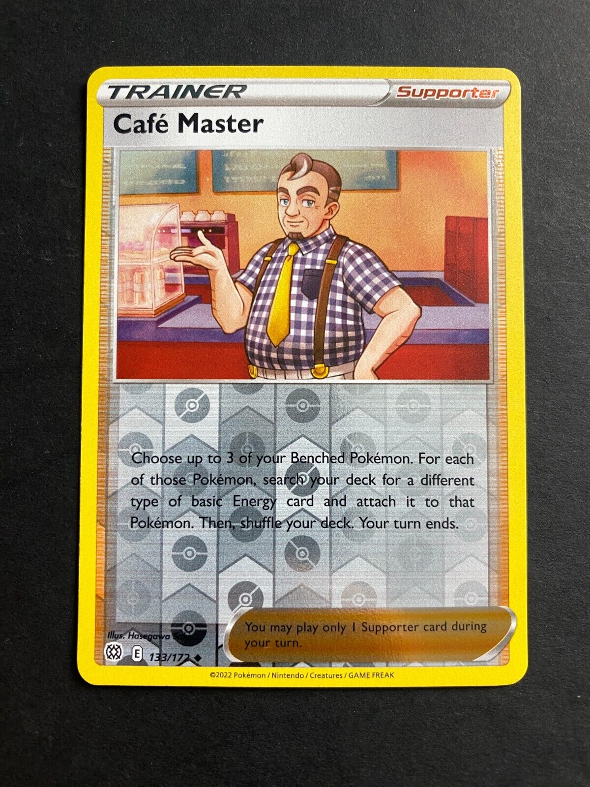 Pokemon Cafe Master 133/172 Brilliant Stars Reverse Holo NM