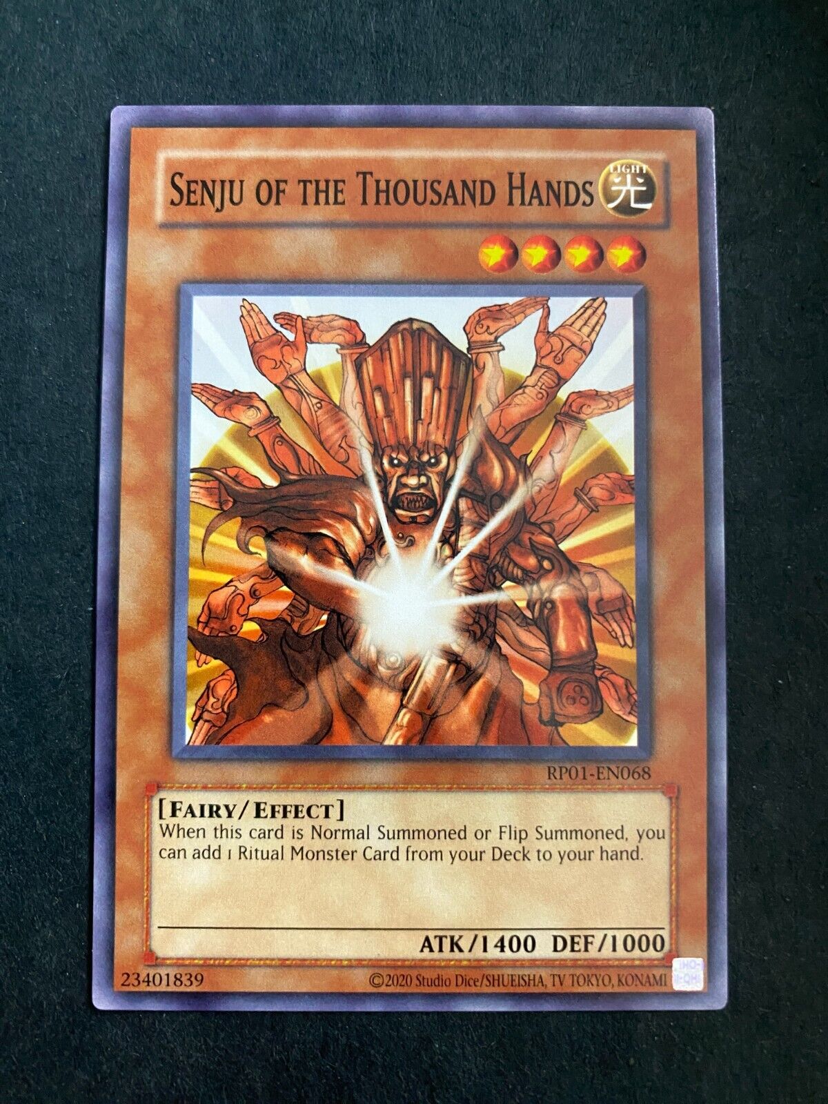 Yugioh Senju of the Thousand Hands RP01-EN068 Common Retro Pack Reprint NM