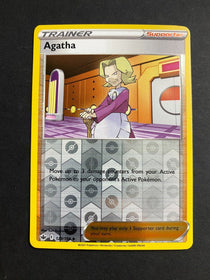 Pokemon Agatha 129/198 Chilling Reign Reverse Holo NM