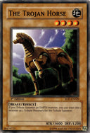 Yugioh The Trojan Horse SOD-EN029 Common 1st Edition DAMAGED