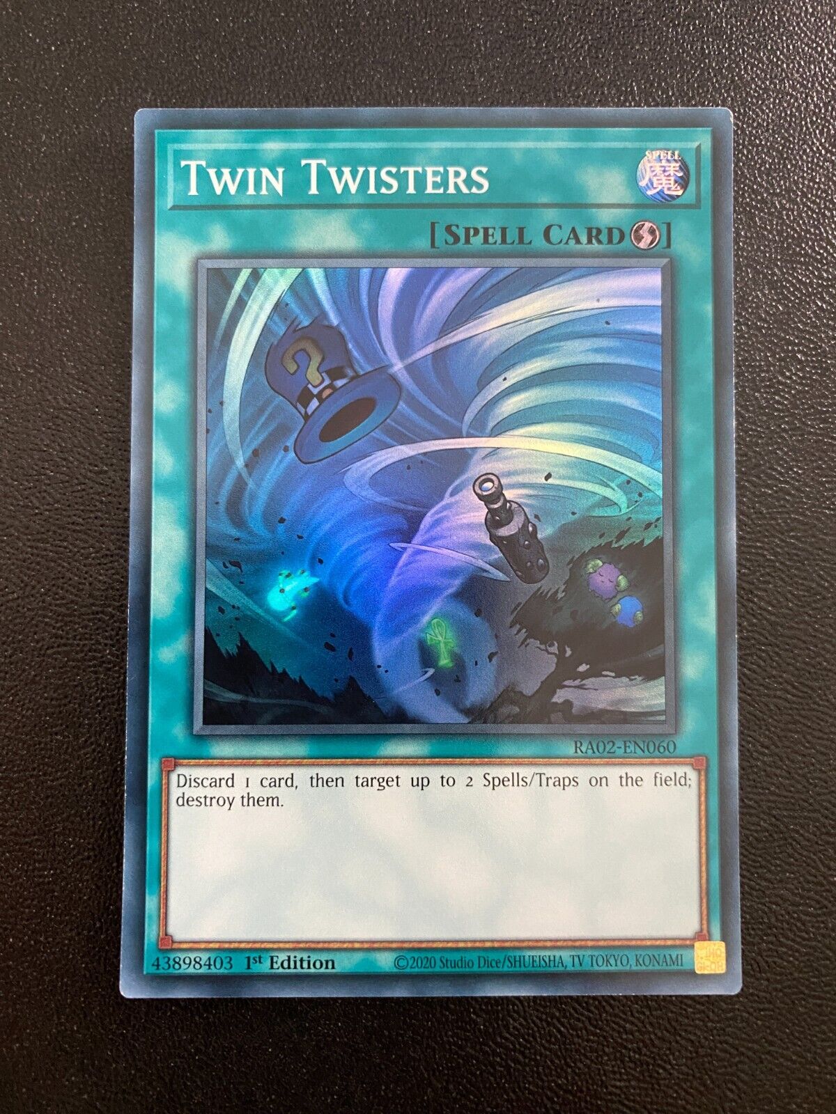 Yugioh Twin Twisters RA02-EN060 Super Rare 1st Edition NM