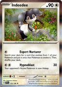 Pokemon Indeedee 153/198 Scarlet Violet Base Holo NM