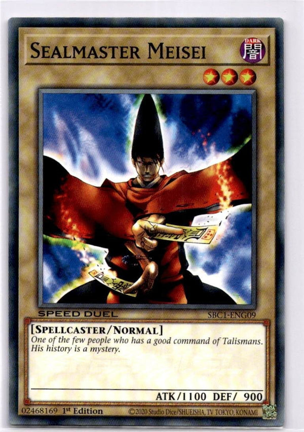 Yugioh Sealmaster Meisei SBC1-ENG09 Common 1st Edition NM