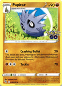 Pokemon Pupitar 038/078 Pokemon Go Non Holo NM