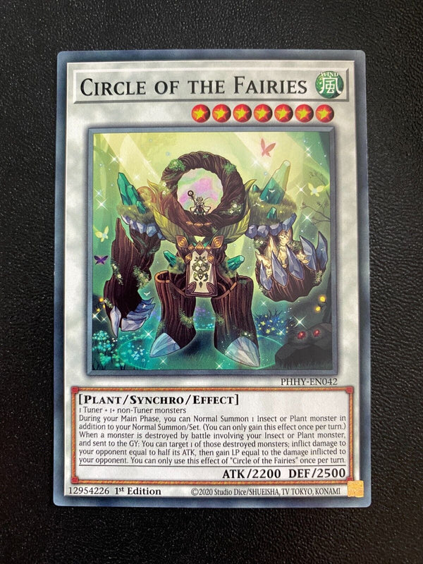 Yugioh Circle of the Fairies PHHY-EN042 Common 1st Edition NM