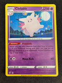Pokemon Clefable 075/192 Rebel Clash Holo NM