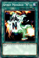 Yugioh Spirit Message "N" LDS3-EN013 Common 1st Edition NM