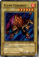 Yugioh Flame Cerebrus MRD-111 Common Unlimited Edition DAMAGED