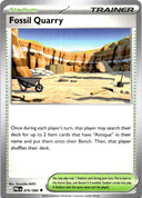 Pokemon Fossil Quarry 076/084 Pitch Black Non Holo NM