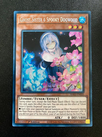 Yugioh Ghost Sister & Spooky Dogwood RA03-EN020 Secret Rare 1st Edition NM