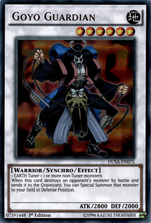 Yugioh Goyo Guardian DUSA-EN075 Ultra Rare 1st Edition LP