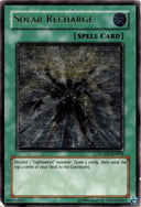 Yugioh Solar Recharge LODT-EN052 (Original Print) EURO Ultimate Rare DAMAGED/HP