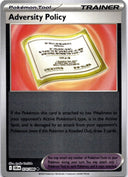 Pokemon Adversity Policy 074/086 Chaos Rising Reverse Holo NM