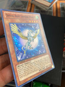 Yugioh Crystal Beast Sapphire Pegasus LCGX-EN161 Super Rare 1st Edition LP/VLP