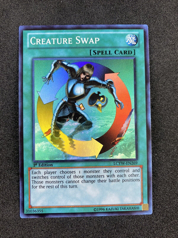 Yugioh Creature Swap LCYW-EN269 Super Rare 1st Edition NM-Mint