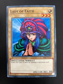 Yugioh Lady of Faith MRD-EN119 Common Unlimited Edition NM/MINT