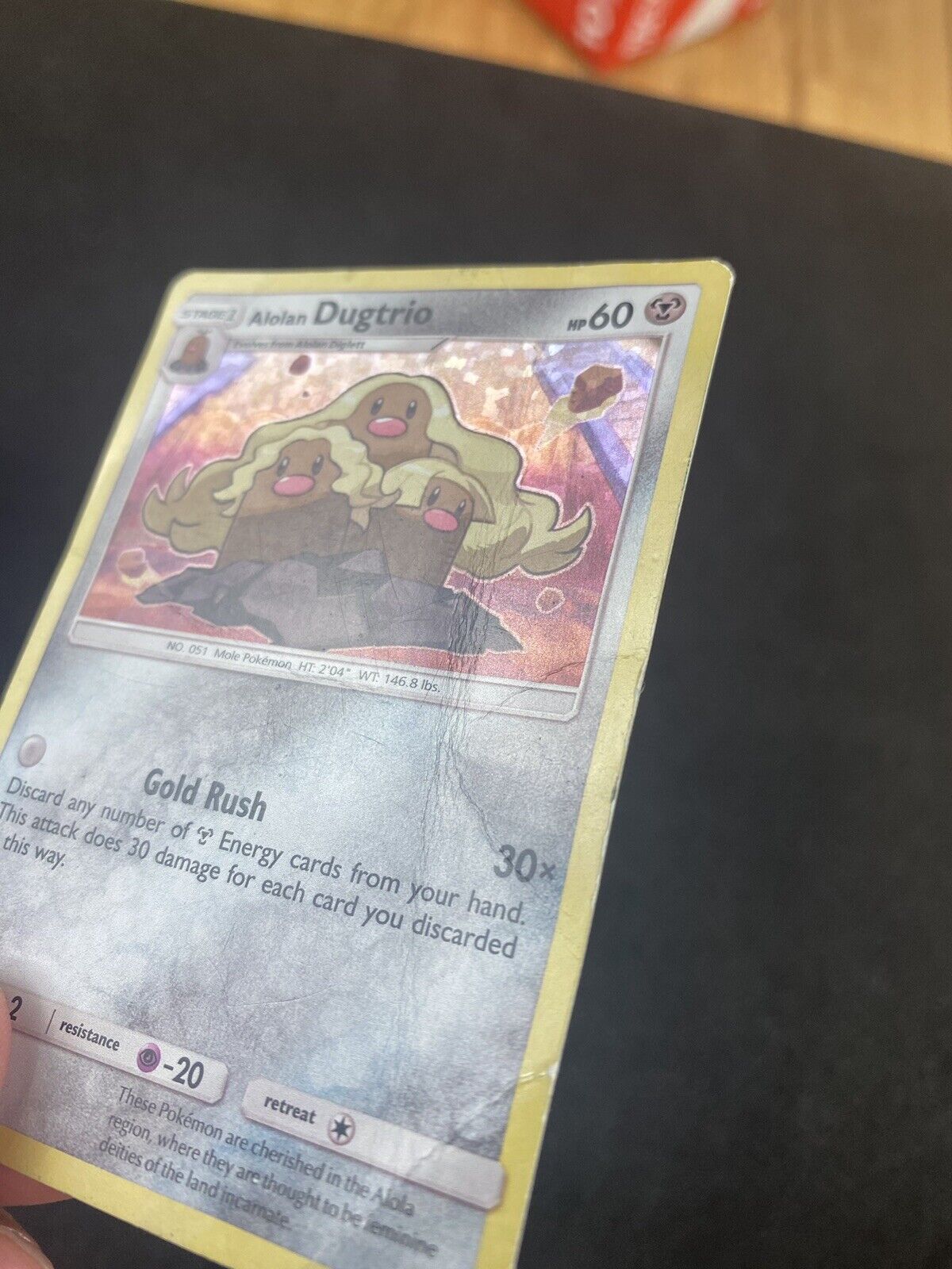 Pokemon Alolan Dugtrio 11/12 McDonalds 2019 Promo Holo HP