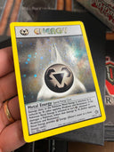 Pokemon Metal Energy 19/111 Neo Genesis Holo With Swirl HP/MP