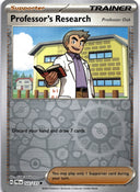 Pokemon Professor's Research 122/131 Prismatic Evolutions Reverse Holo NM