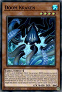 Yugioh Doom Kraken LED9-EN018 Super Rare 1st Edition NM