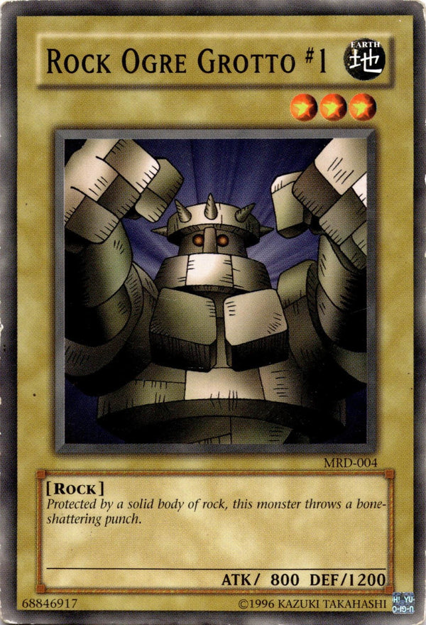 Yugioh Rock Ogre Grotto #1 MRD-004 Common Unlimited Edition HP
